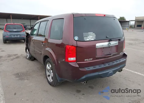 2012 Honda Pilot Ex-L from USA, damaged, VIN 5FNYF4H57CB029414